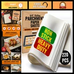 220 Pcs Non-stick Parchment Sheets 9X13 Inch Eco-friendly Baking Paper,. Fixed Price $29.99.