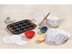Le Creuset Family Bakeware Mixing Bowl, Muffin Pan Chef Hat Kids Baking New. Fixed Price $100.00.