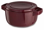 Kitchenaid Cast Iron Professional Cookware KCPI40CRRR Royal Red 4-QT Casserole. Fixed Price $199.99.