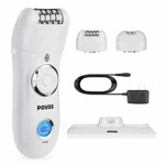 Povos PR9000 Women's 3-IN-1 Waterproof Epilator Cordless Hair Remover Set. Fixed Price $28.69.