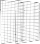 Cooling For Baking 2-PACK, 16X10 Inches Rack, Thick Wire Cookie. Fixed Price $12.90.