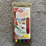 Betty Crocker Easy Writer Food Pen 4/PKG Red, Green, Yellow & Blue. Fixed Price $5.00.
