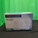 Corningware French White Tableware Complete 16 Piece Set New Box. Fixed Price $99.99.