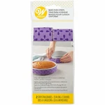 Wilton Bake-even Strips 2PC For Baking Moist Level Cakes 415-0795. Fixed Price $12.99.