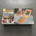 Tv Direct Copper Non-stick 3-PIECE Oven Safe Brownie Pan New. Fixed Price $8.00.