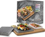 Artestia Cooking 2PCS Granite STONES+1PC Bamboo TRAY+3PCS BOWLS+1PC Side Dish. Fixed Price $96.64.