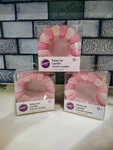 Lot Of Wilton Large Flower 36 Total Baking Cups Pink Candy Nut Holder Cupcake. Fixed Price $19.44.