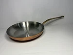 Mauviel 1830 Copper 10 Frying Pan Brass Handle New. Fixed Price $199.90.