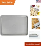 Bakeware Nonstick Half Pan, Baking Sheet, Aluminized Steel. Fixed Price $48.24.