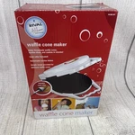 Rival Waffle Cone Maker Model WC800-WT White W/ Roller New-in-box. Fixed Price $29.99.