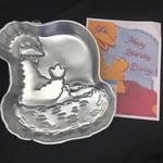 Sesame Street Big Bird Cake Pan Jello Mold Wilton #2105-805 W/ Instructions. Fixed Price $15.89.