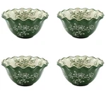 Temp-tations Pc RAMEKINS,8OZ,SCALLOPED Round,mini Bakers,floral Green K406964. Fixed Price $24.96.
