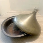 Bruntmor Cast Iron 12" Tagine Pot Cone Lid Moroccan Cookware Kitchen Cooking. Fixed Price $159.95.