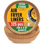 Disposable Airfryer Paper Liners 8" - Easy Cleanup, 125 Pcs. Fixed Price $20.79.