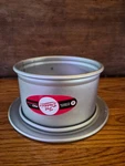 Fat Daddios Anodized Aluminum Round Springform Cake Pan, 8 X 3 Inch, Silver. Fixed Price $15.99.
