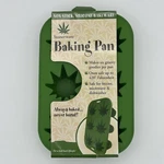 Stonerware Green Silicone Marijuana Leaf Baking Pan 6 Pc Goodies Non Stick New. Fixed Price $17.94.
