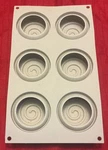 Brand New Silikomart Mini Girotondo Silicone (6) Mold For Cooking Baking!. Fixed Price $14.95.