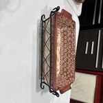 Temptations By Tara Old World 1.7 Qt Rectangle Baking Dish With Serving Stand. Fixed Price $49.00.