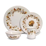 Pfaltzgraff Autumn Berry 16 Piece Dinnerware Set, Service For 4, Multi Colored. Fixed Price $110.11.