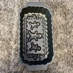 Nordic Ware Martha Stewart Gingerbread Family Nonstick Loaf Pan Preowned. Fixed Price $14.00.