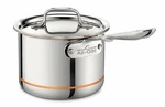 All-clad 6202 Ss 2-QT Copper Core 5-PLY Bonded Sauce Pan With Lid (scratch). Fixed Price $179.99.