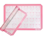Aprince 2 Pack Of Silicone Baking Mats 16.5X11.8X0.09 Inches, Pink. Fixed Price $22.31.