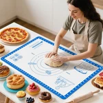Baking Mats Silicone For Non Stikc Pastry Dough Rolling, Sil.... Fixed Price $32.24.