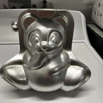 Vintage Wilton Teddy Bear 3D Stand-up Pan Mold 502-518 2000 Cuddly Cakes. Fixed Price $17.12.