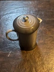 Le Creuset Coffee Press French 34OZ 1 Liter Stoneware Owned. Fixed Price $69.99.