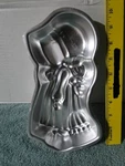 Vintage Wilton 1970'S Holly Hobbie Small Cake Pan #3005-513 American Greetings. Fixed Price $5.00.