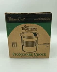Pampered Chef, Traditions Collection, Stoneware Crock - Yellow. Fixed Price $24.99.