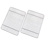 Checkered Chef Cooling Rack - 8 X 11 " Set Of 2 Assorted Sizes , Styles. Fixed Price $27.07.