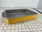 Caraway Non-stick Ceramic 9"X13" Rectangle Pan Brownie Chrome Handles Marigold. Fixed Price $50.99.
