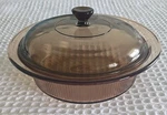 Vtg Visions Corning Ware V-32-B, 1.5 Quart Ribbed Casserole Dish Replacement Lid. Fixed Price $12.99.