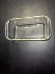 Pyrex 213 Clear Glass 1.5 Qt Loaf Pan Baking Dish No Lid 8.5X4.5X2.5". Fixed Price $16.00.