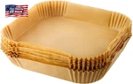 8.9 Inch Air Fryer Disposable Paper Liner For Power XL,100 Pcs Square Parchment. Fixed Price $25.09.