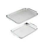 Hestan Ovenbond Collection Stainless Steel Baking Sheet Set, 3-PIECE. Fixed Price $254.92.