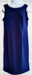 Bos Beaded Blue Sleeveless Dress Women's Size 10. Fixed Price $14.58.