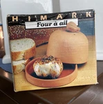 Vintage Terra Cotta Garlic Oven By Himark Nib. Fixed Price $9.00.