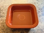 Fiesta Paprika Square Baker - 1ST Retired Item Color New. Fixed Price $49.95.