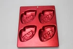 Wilton Dora The Explorer Mini Cupcake Pan Red Aluminum 2105-6301. Fixed Price $5.98.