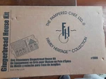 The Pampered Chef Stoneware Gingerbread House Kit Mold #1800. Vintage Nib. Fixed Price $10.00.