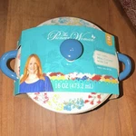 The Pioneer Woman Fancy Flourish Blue Mini Cocotte Set 2PC 16OZ Stoneware. Fixed Price $14.95.