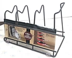 New Farberware Kitchen Organizing Rack Bakeware Pans Pot Lids Cutting Board Etc. Fixed Price $15.00.