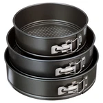 Mainstays, 8", 9", 10" Round Nonstick Carbon Steel Springform Cake Pans, Gray. Fixed Price $17.97.