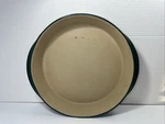 Pampered Chef Hunter Green 11" Deep Dish Stoneware Baker 1393. Fixed Price $44.99.