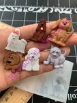 Dogs Silicone Mold Small Size Puppy For Crafts. Fixed Price $16.49.