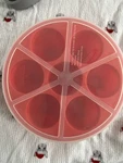 Instant Pot Official Silicone Egg Bites Pan With Lid - Red. Fixed Price $8.00.