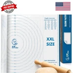 Xxl Silicone Pastry Mat Non-slip, Easy-clean Rolling For Dough, Cookies.... Fixed Price $53.31.