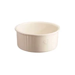 Emile Henry 9" X 8.3" Souffle Dish Clay. Fixed Price $113.01.